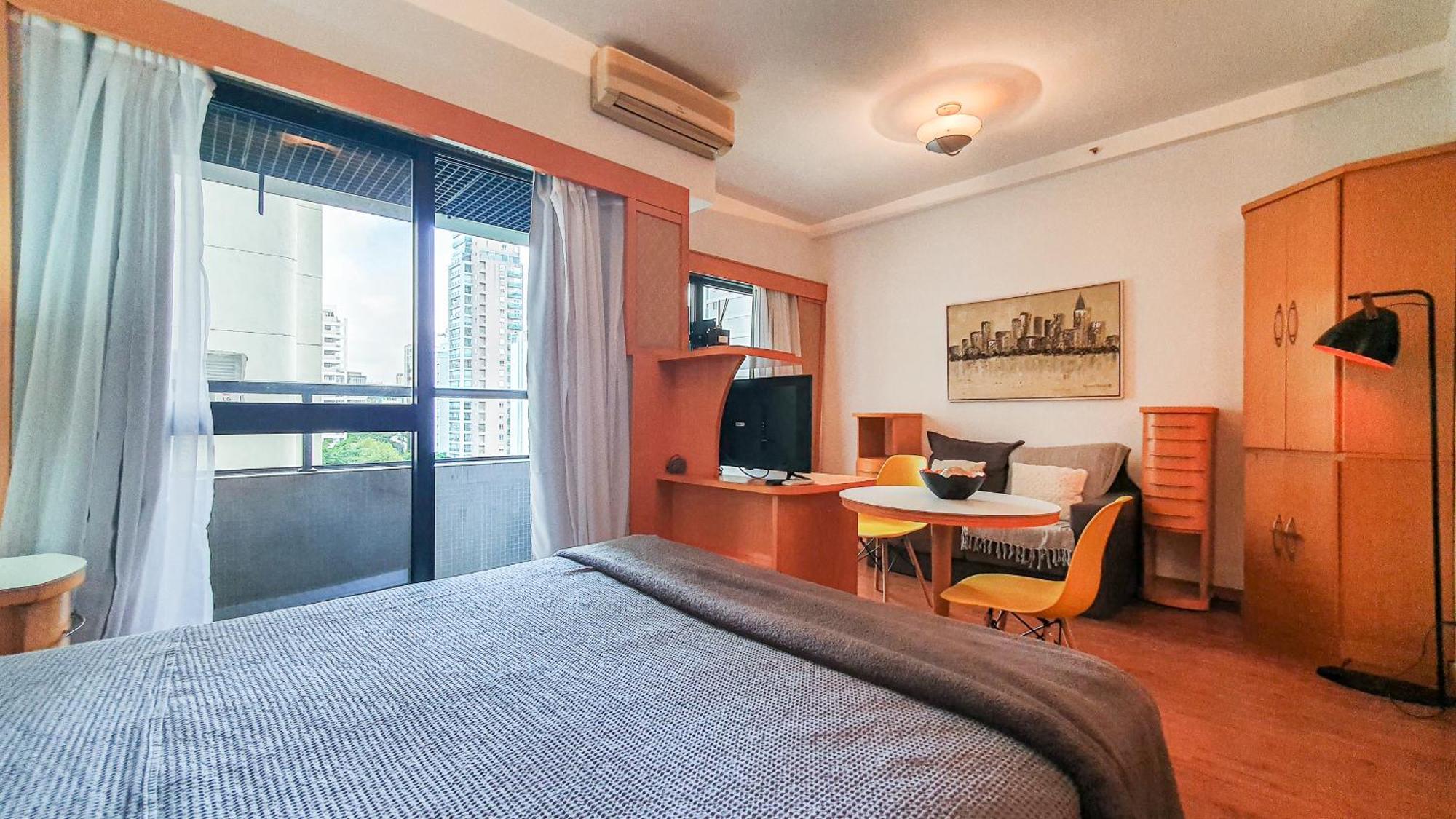 Flat Em Hotel 4 Estrelas - Alameda Lorena Сан-Паулу Екстер'єр фото